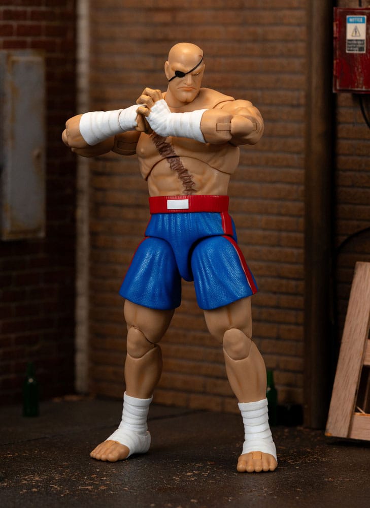 Ultra Street Fighter II: The Final Challengers Action Figur 1/12 Sagat 19 cm
