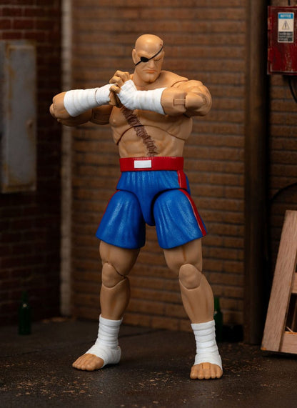 Ultra Street Fighter II: The Final Challengers Action Figur 1/12 Sagat 19 cm