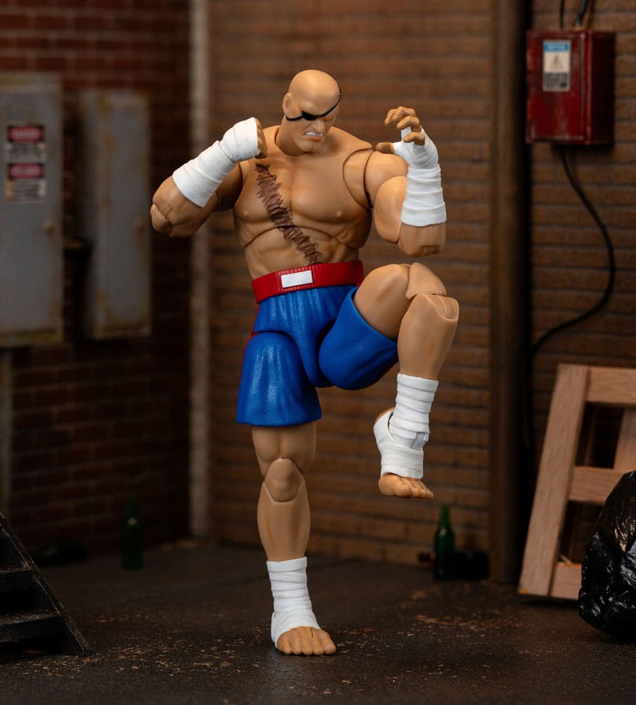 Ultra Street Fighter II: The Final Challengers Action Figur 1/12 Sagat 19 cm