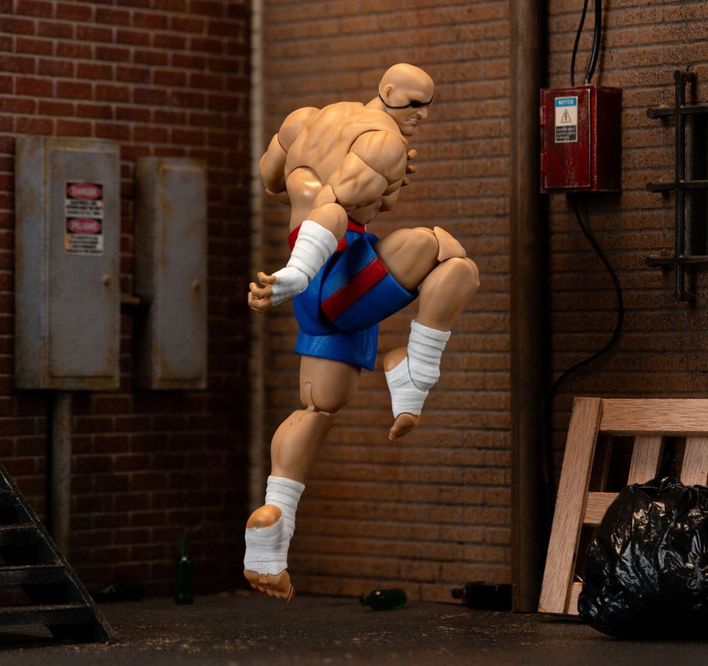 Ultra Street Fighter II: The Final Challengers Action Figur 1/12 Sagat 19 cm