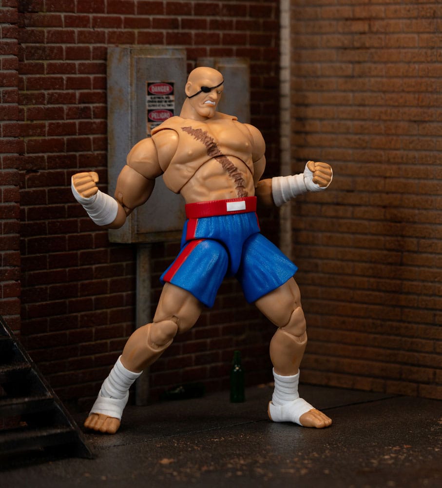 Ultra Street Fighter II: The Final Challengers Action Figur 1/12 Sagat 19 cm