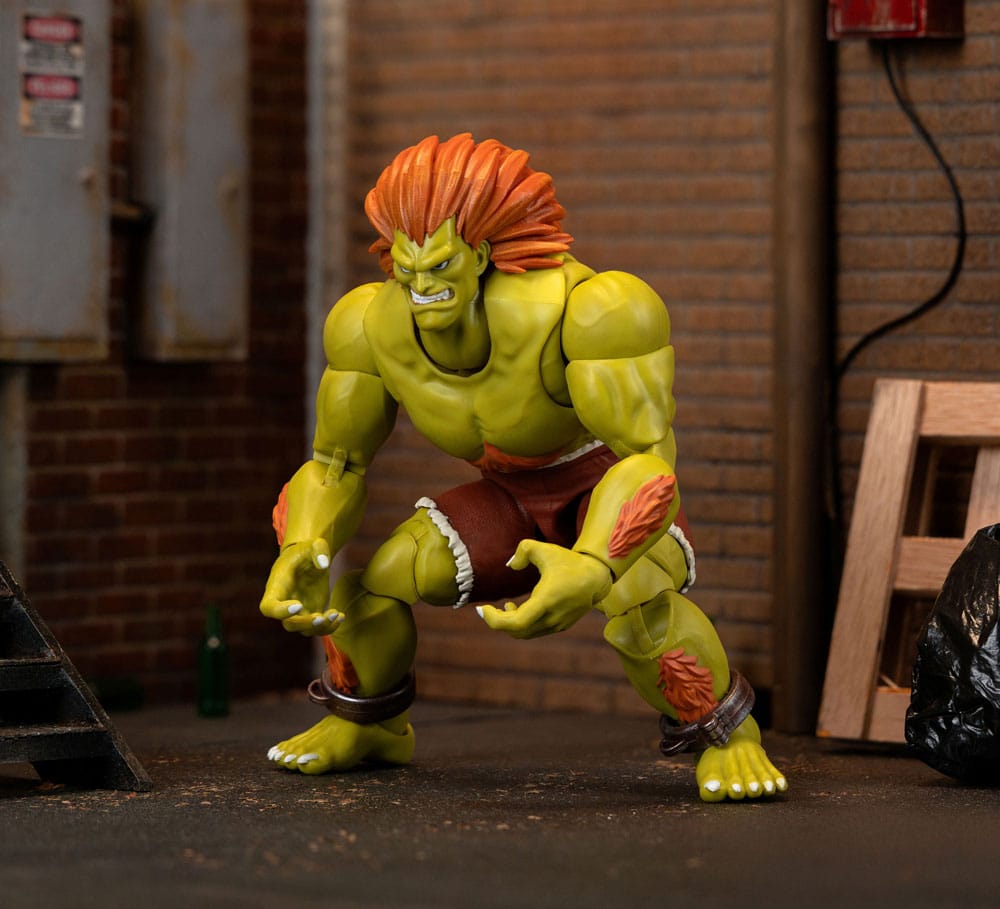 Ultra Street Fighter II: The Final Challengers Action Figur 1/12 Blanka 19 cm