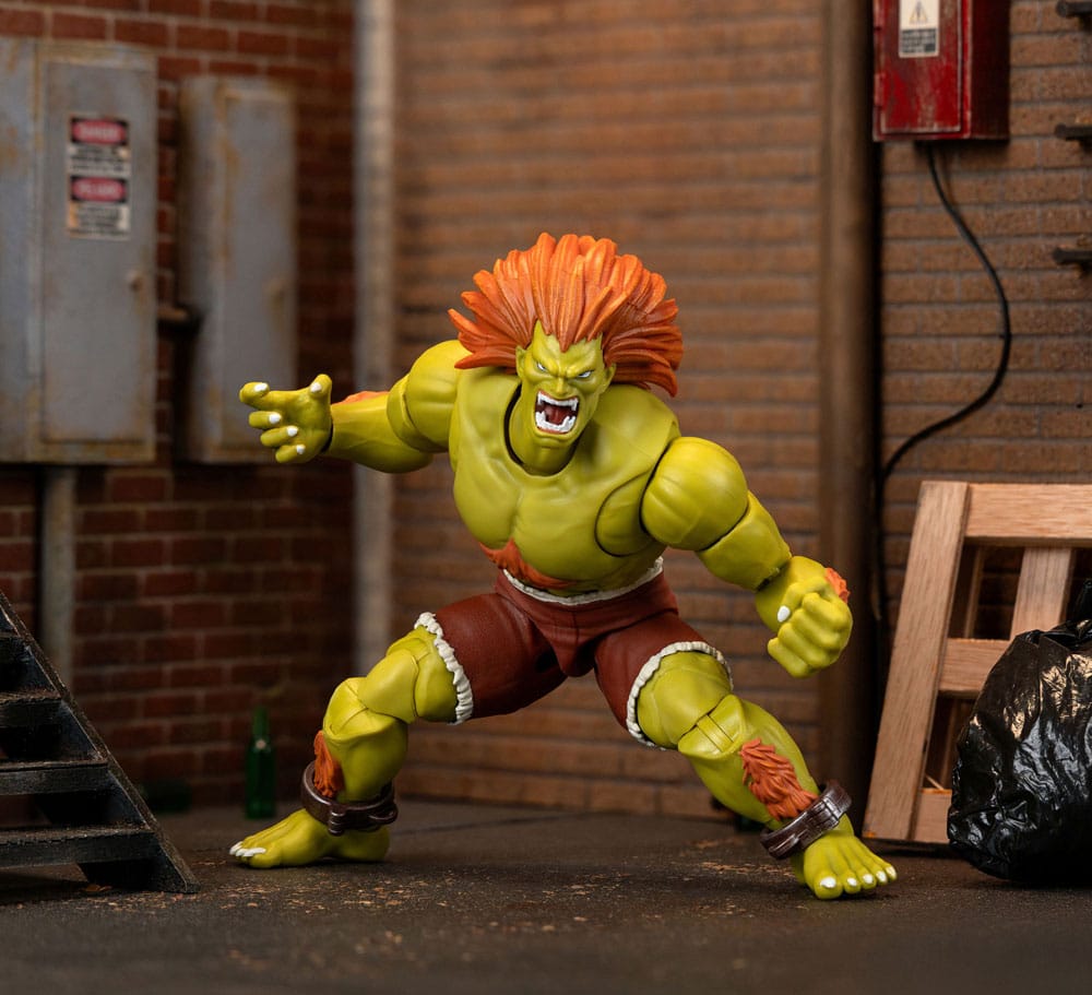 Ultra Street Fighter II: Son Meydan Okuyanlar Aksiyon Figürü 1/12 Blanka 19 cm