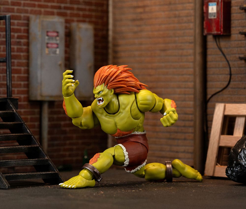 Ultra Street Fighter II: The Final Challengers Action Figur 1/12 Blanka 19 cm