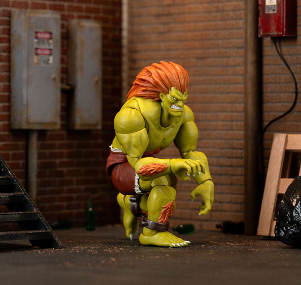 Ultra Street Fighter II: Son Meydan Okuyanlar Aksiyon Figürü 1/12 Blanka 19 cm