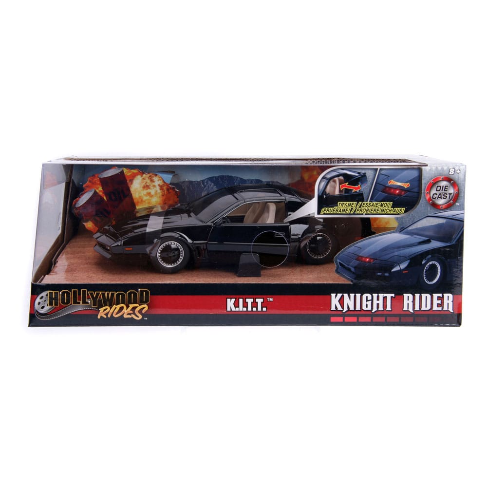 Knight Rider Druckgussmodell 1/24 1982 Ponitac Trans AM Try Me Kitt