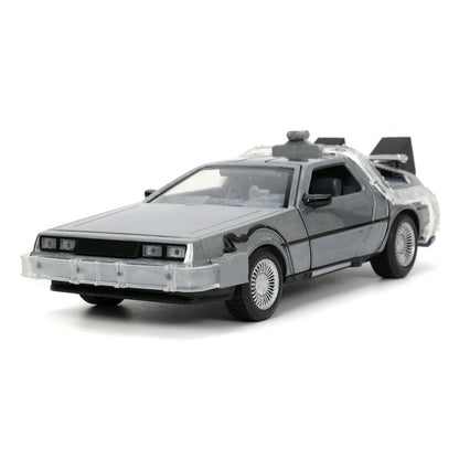 Tilbage til fremtiden II Hollywood Rides Diecast Model 1/24 DeLorean Time Machine