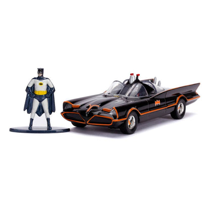 Batman Classic TV Serie Diecast Model 1/32 1966 Classic Batmobile con figura