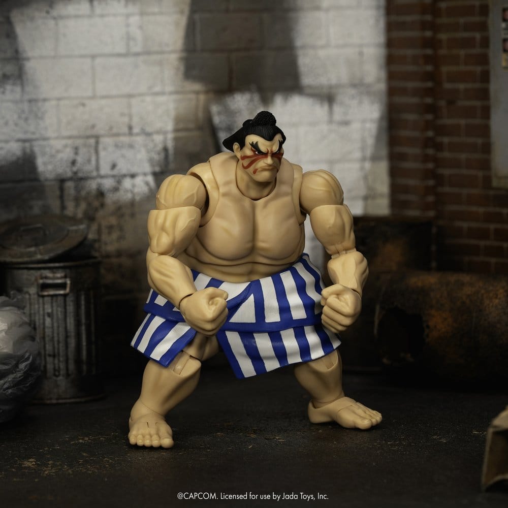 Ultra Street Fighter II: The Final Challengers Action Figur 1/12 E. Honda 16 cm
