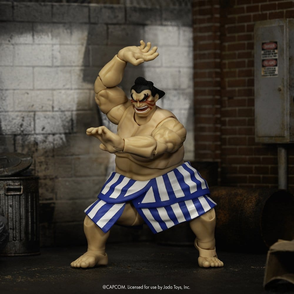 Ultra Street Fighter II: The Final Challengers Action Figur 1/12 E. Honda 16 cm