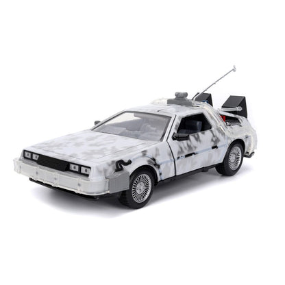 Tilbake til fremtiden Diecast Model 1/24 Time Machine Frost