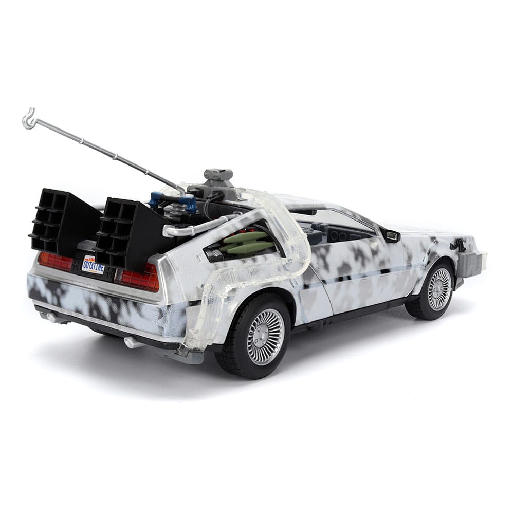 Tilbake til fremtiden Diecast Model 1/24 Time Machine Frost