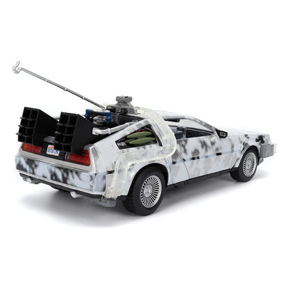 Tilbake til fremtiden Diecast Model 1/24 Time Machine Frost