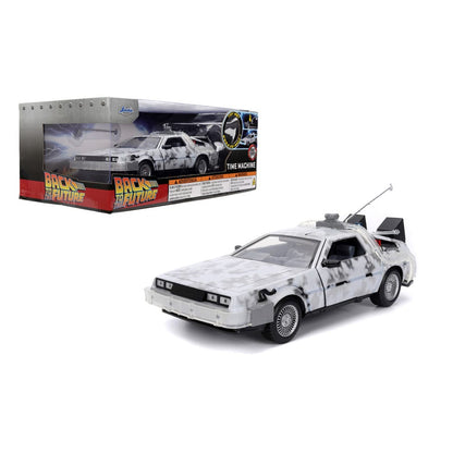 Tilbake til fremtiden Diecast Model 1/24 Time Machine Frost