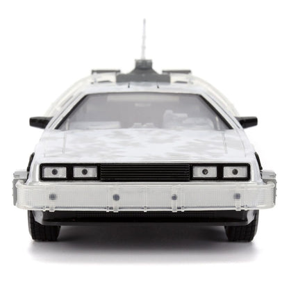 Tilbake til fremtiden Diecast Model 1/24 Time Machine Frost