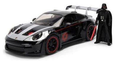Star Wars gegoten model 1:24 Darth Vader Porsche 911