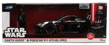 Star Wars gegoten model 1:24 Darth Vader Porsche 911