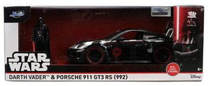 Star Wars gegoten model 1:24 Darth Vader Porsche 911