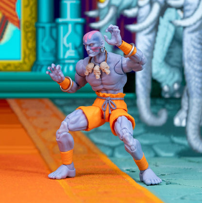 Ultra Street Fighter II: Son Meydan Okuyanlar Aksiyon Figürü 1/12 Dhalsim Deluxe 15 cm