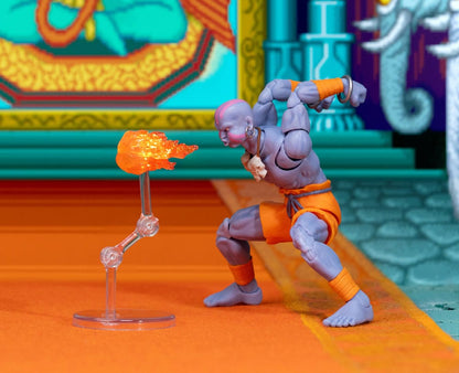 Ultra Street Fighter II: Son Meydan Okuyanlar Aksiyon Figürü 1/12 Dhalsim Deluxe 15 cm