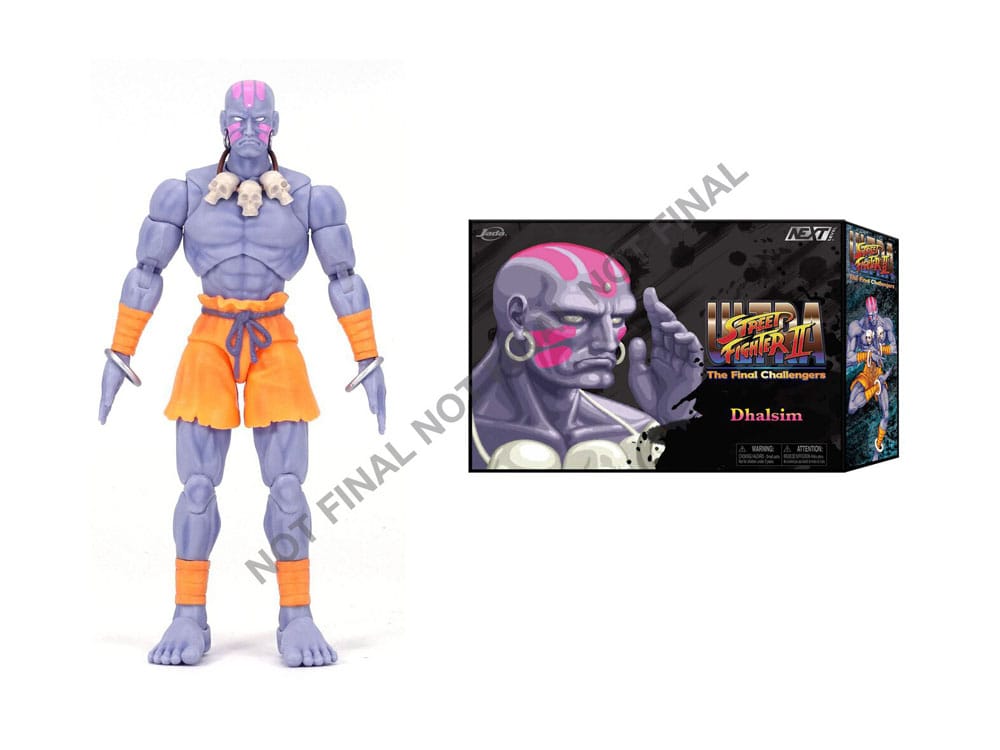 Ultra Street Fighter II: Son Meydan Okuyanlar Aksiyon Figürü 1/12 Dhalsim Deluxe 15 cm