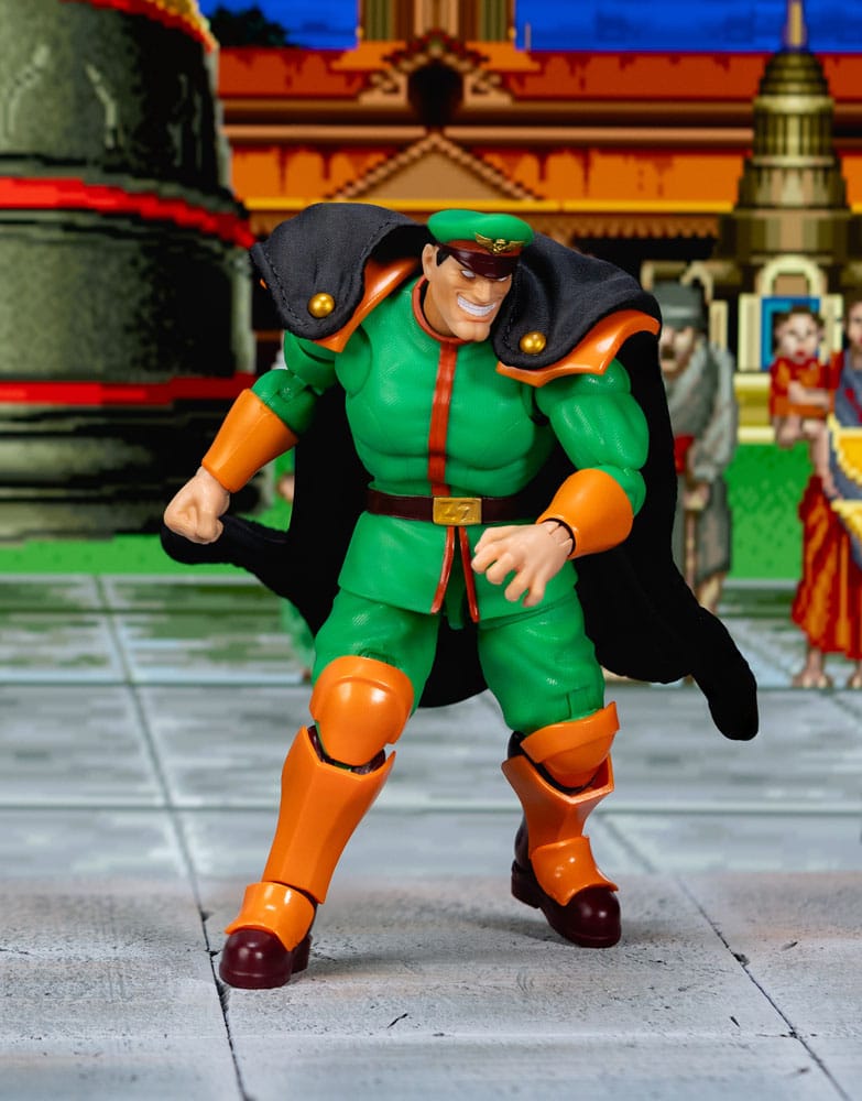 Ultra Street Fighter II: The Final Challengers Action Figur 1/12 M. Bison Deluxe 15 cm