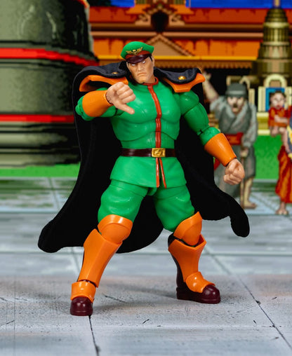 Ultra Street Fighter II: Son Meydan Okuyanlar Aksiyon Figürü 1/12 M. Bison Deluxe 15 cm