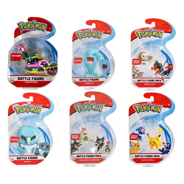 Pokémon Battle Figure Pack Mini Figures Assortment 5 cm (6)