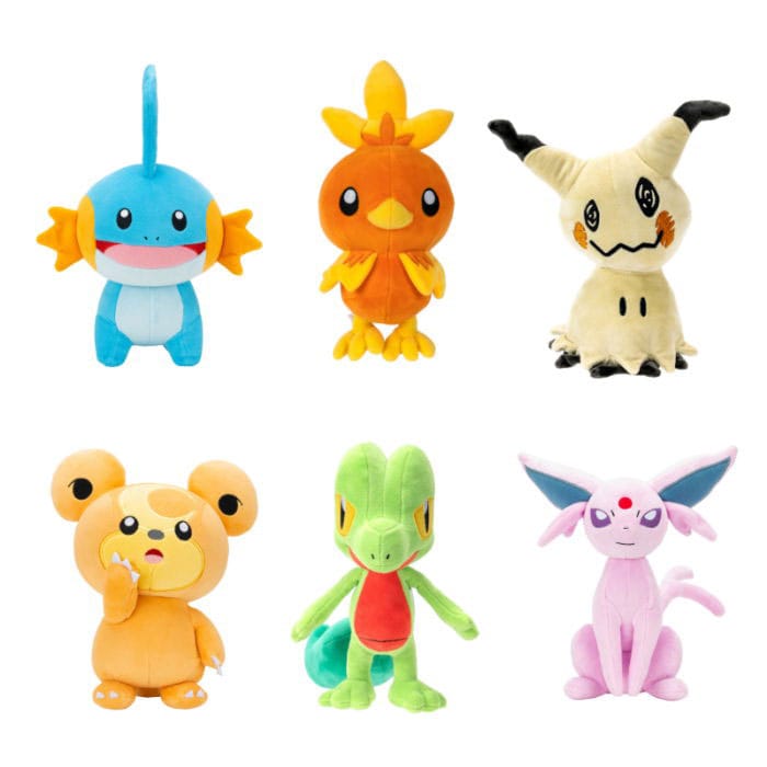 Pokémon Peluş Figür Versiyon 22 20 cm Çeşitler (6)