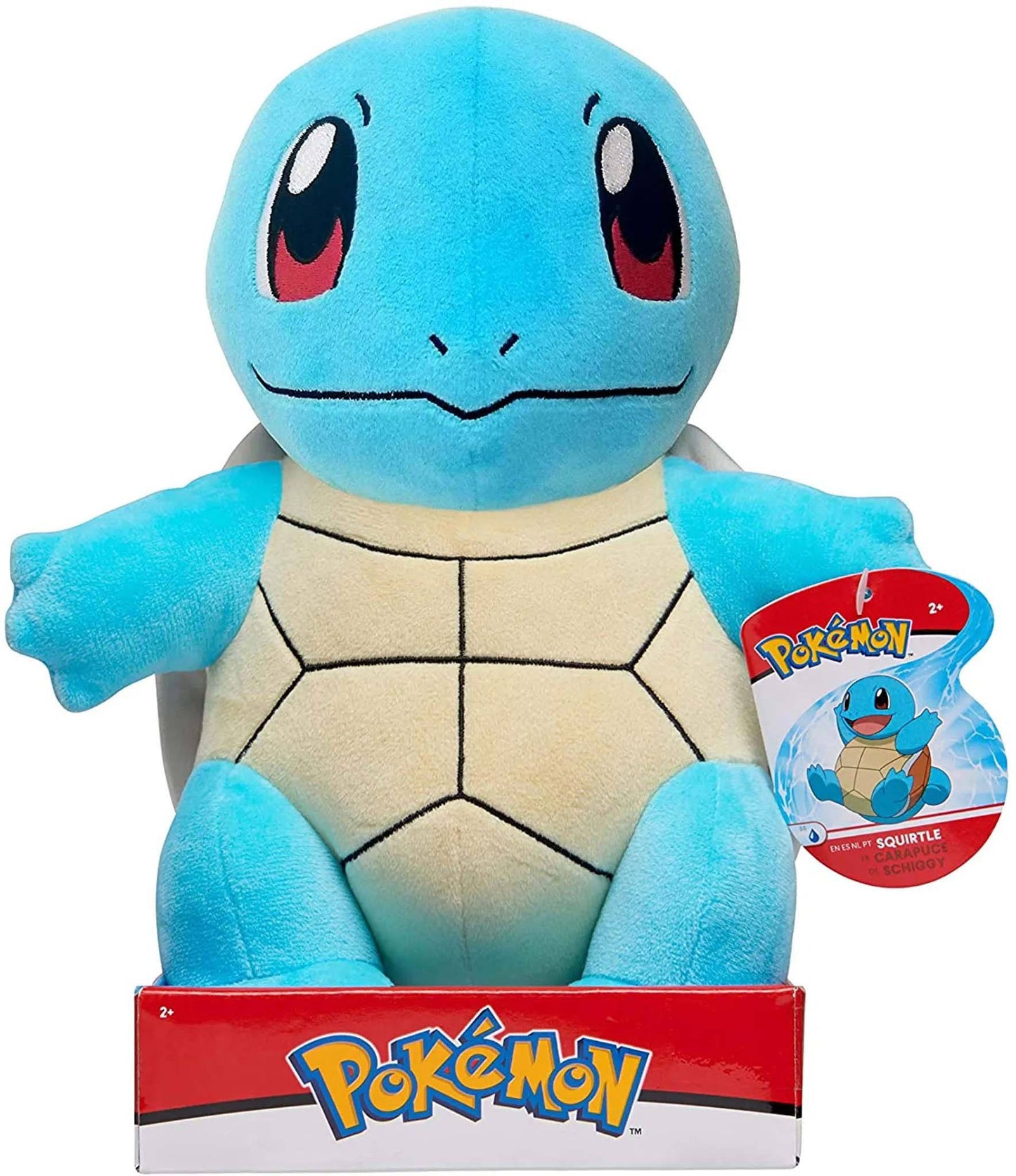 Pokémon en peluche squirtle 30 cm