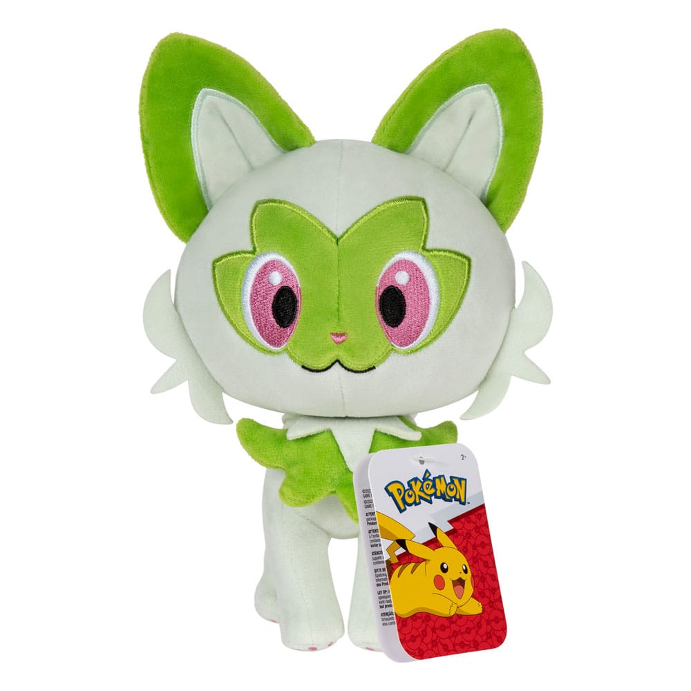 Pokémon plysch figur sprigatito 20 cm