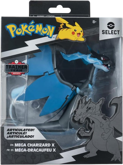 Pokémon Select Super-Artikulierte Figur Mega Charizard X 15 cm