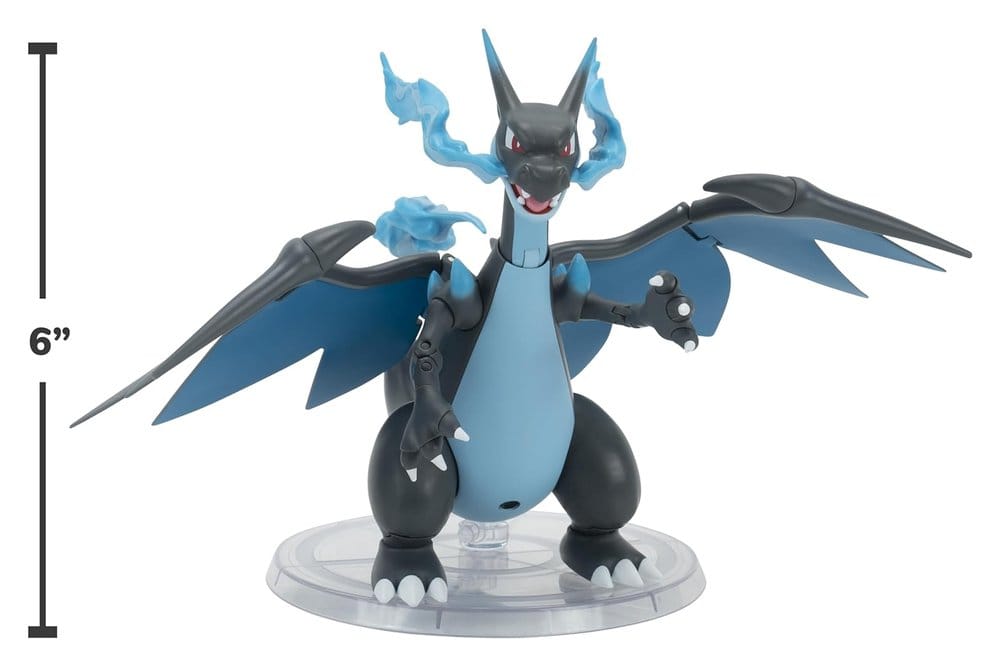 Pokémon Select Super-Artikulierte Figur Mega Charizard X 15 cm