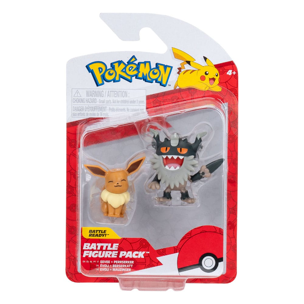 Pokémon Battle Figur Set Abbildung 2-Pack Perrserker & Eevee #2