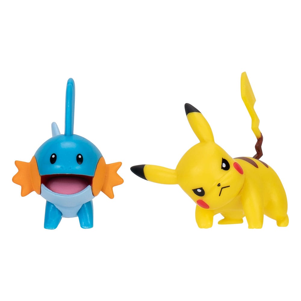 Pokémon Primer socio Figura de batalla Figura Figura 2-paquete Mudkip & Pikachu #4