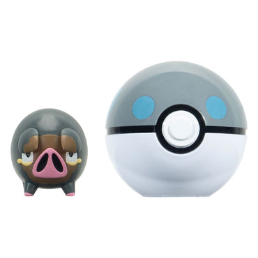 Pokémon Clip'n'go Poké Bälle Lechonk & Heavy Ball