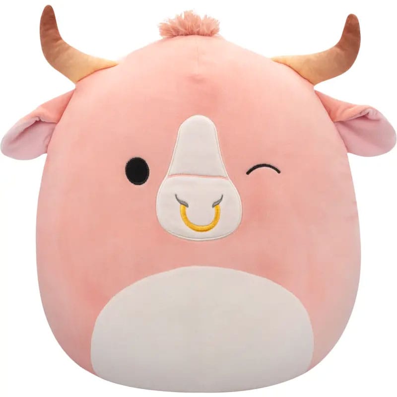 Squishmallows Plush Figure Peach Brahma Bull Howland 40 cm