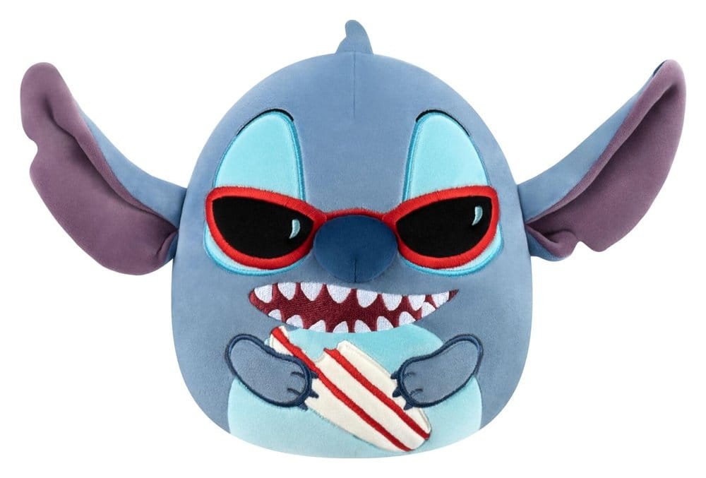 Lilo & Stitch Squishmallow plišana figura ubod s daskom za surfanje 20 cm