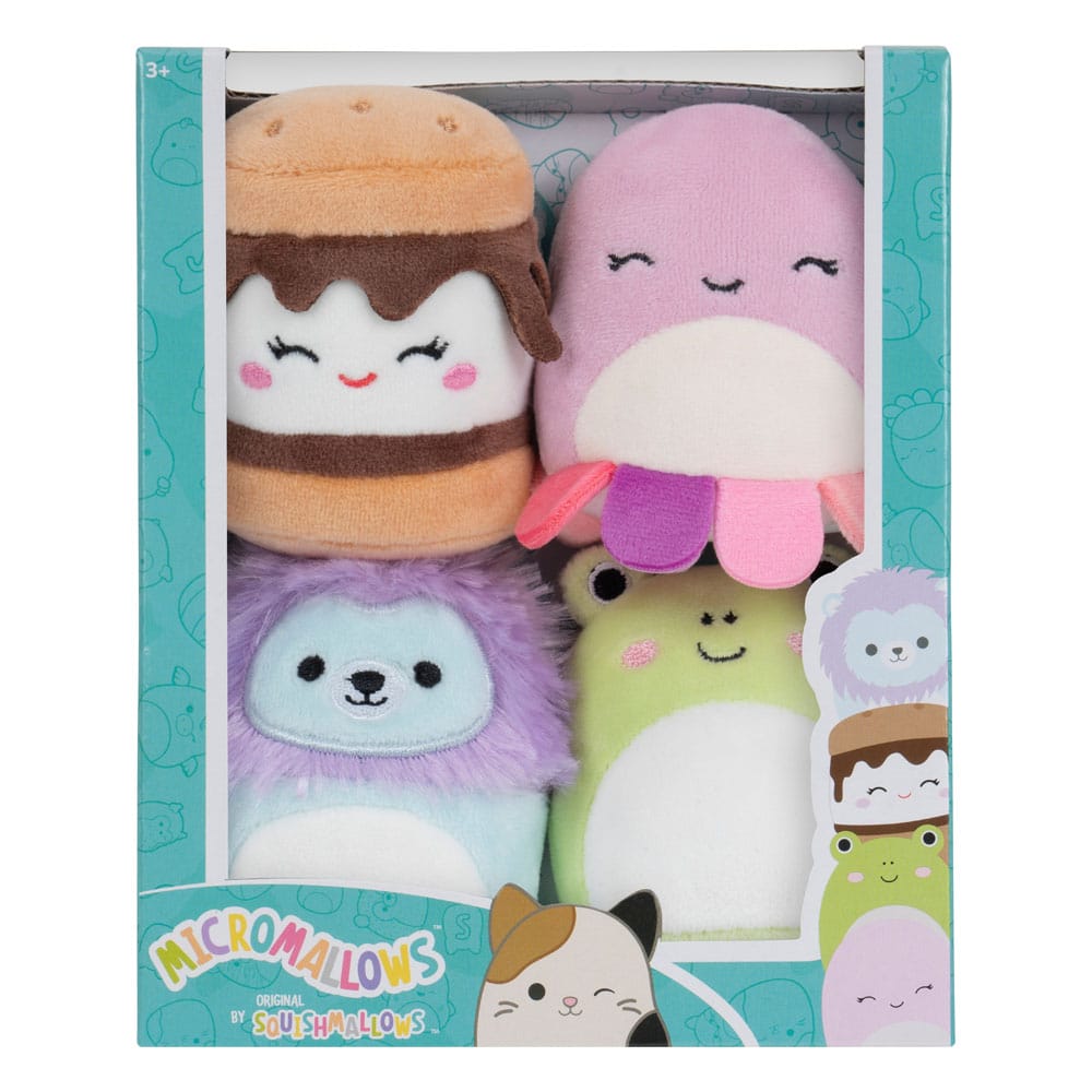 Squishville Mini Squishmallows Plush Figure 4-Pack B 5 cm