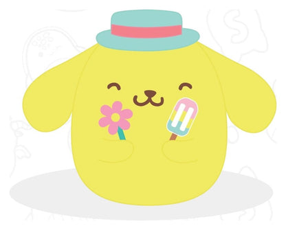 Sanrio Squishmallow plyschfigur Hello Kitty and Friends Seize the Moment Pompompurin Popsicle 20 cm