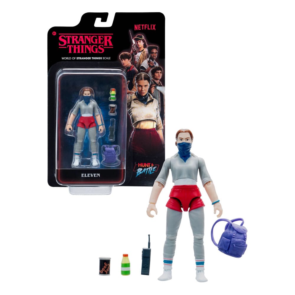 Stranger Things World Of Core Figures Action Figur Eleven #2 med Accy 10 cm