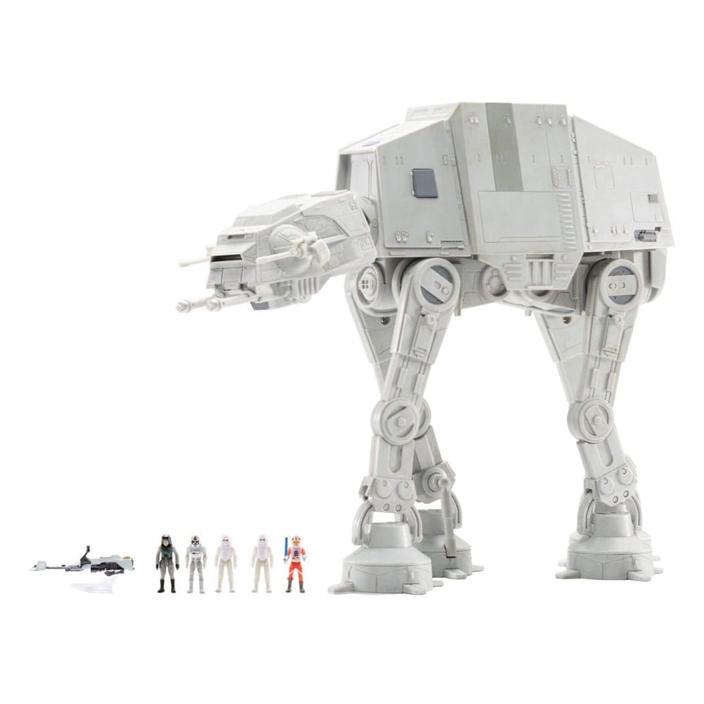 Star Wars Micro Galaxy Squadron Feature Vehicle mit Figuren Angriffsklasse AT-AT 24 cm