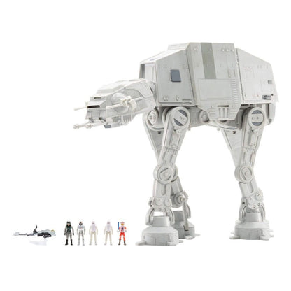 Star Wars Micro Galaxy Squadron Feature Vehicle mit Figuren Angriffsklasse AT-AT 24 cm