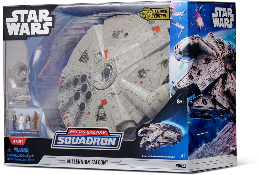 Star Wars sadrži vozilo sa figurom tisućljeća Falcon 23 cm