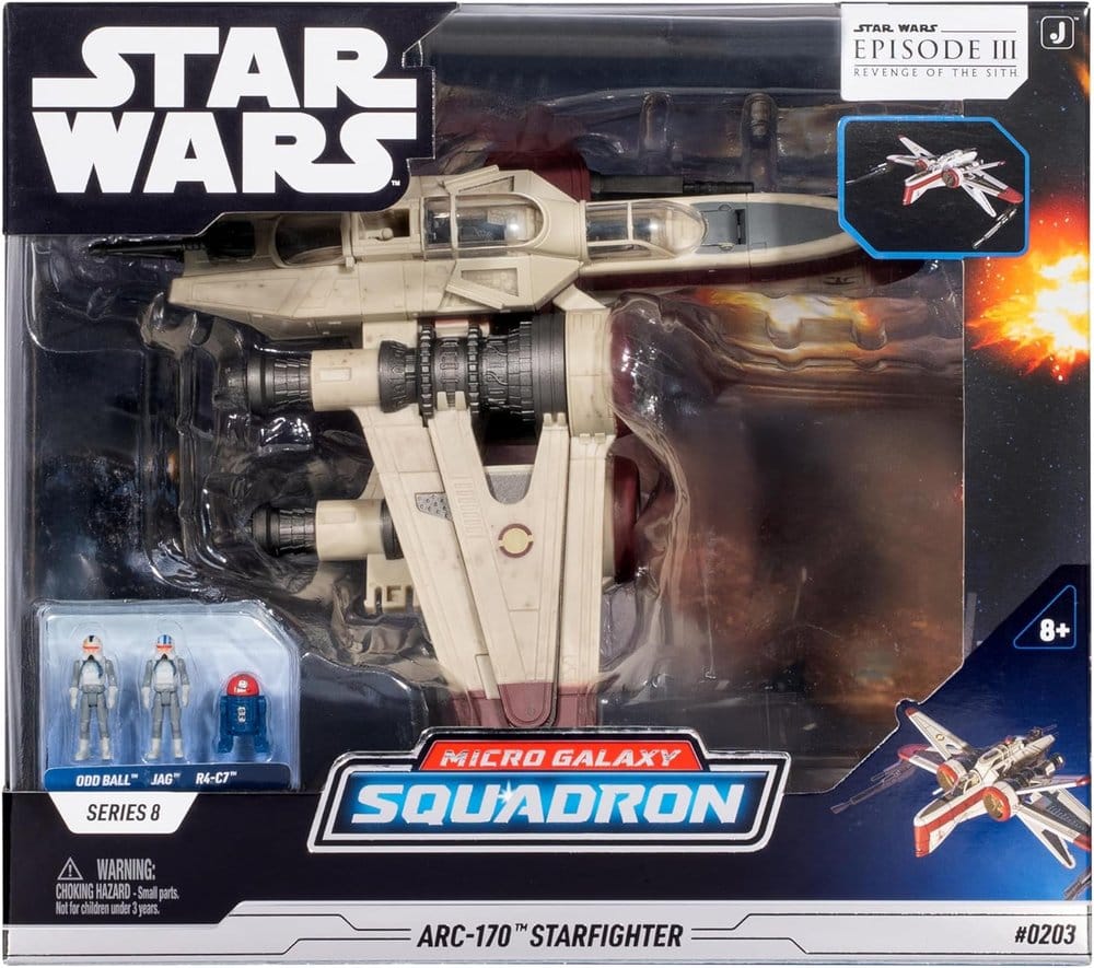 Star Wars Deluxe Araç ARC 170 20 cm (Seri 8)