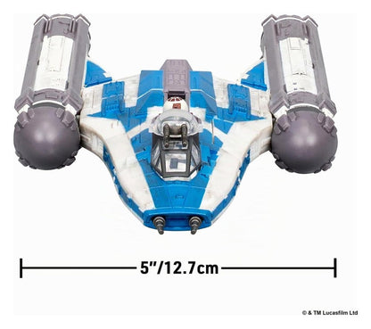 Star Wars Medium Vehicle BTL-B Y-wing Starfighter med Clone Captain Rex 13 cm