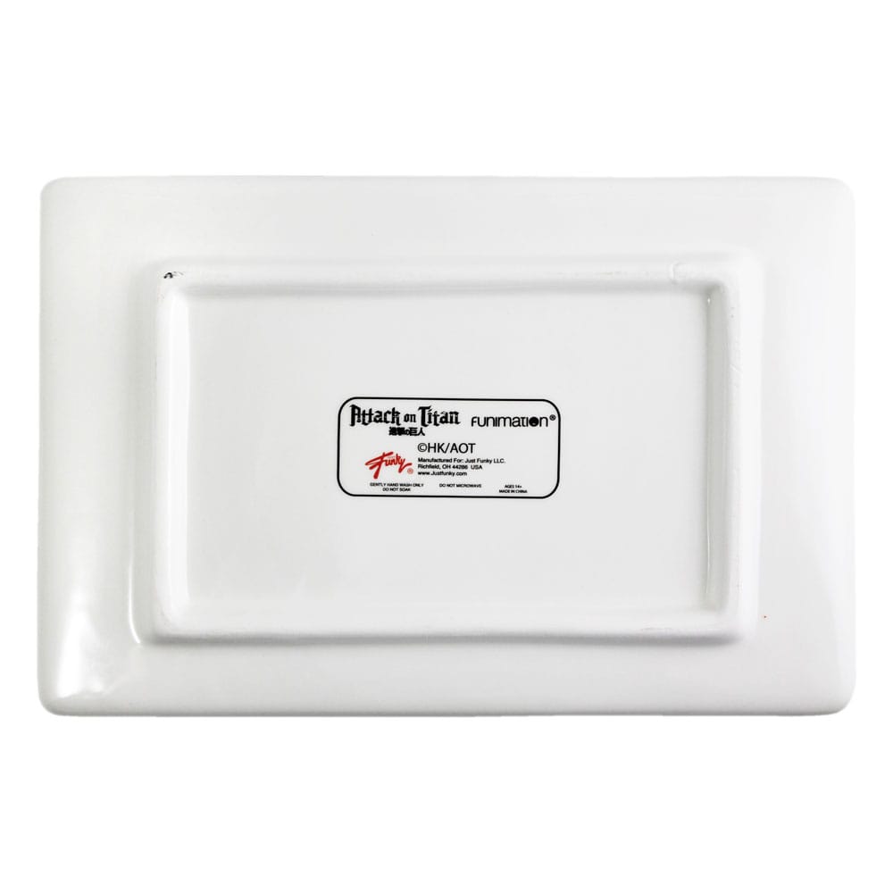 Set di sushi in ceramica Attack on Titan con bacchette