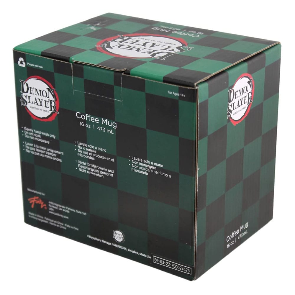 Demon Slayer Kupa Tanjiro Maskesi 473 ml