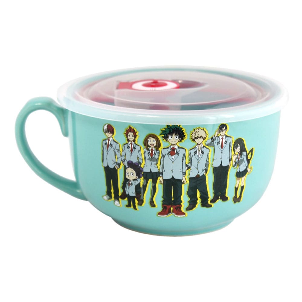 My Hero Academia Ramenschale mit Deckel und Griff UA 532 ml