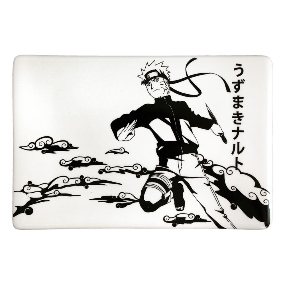 Naruto Shippuden Keramisk Sushi Set med ätpinnar Naruto